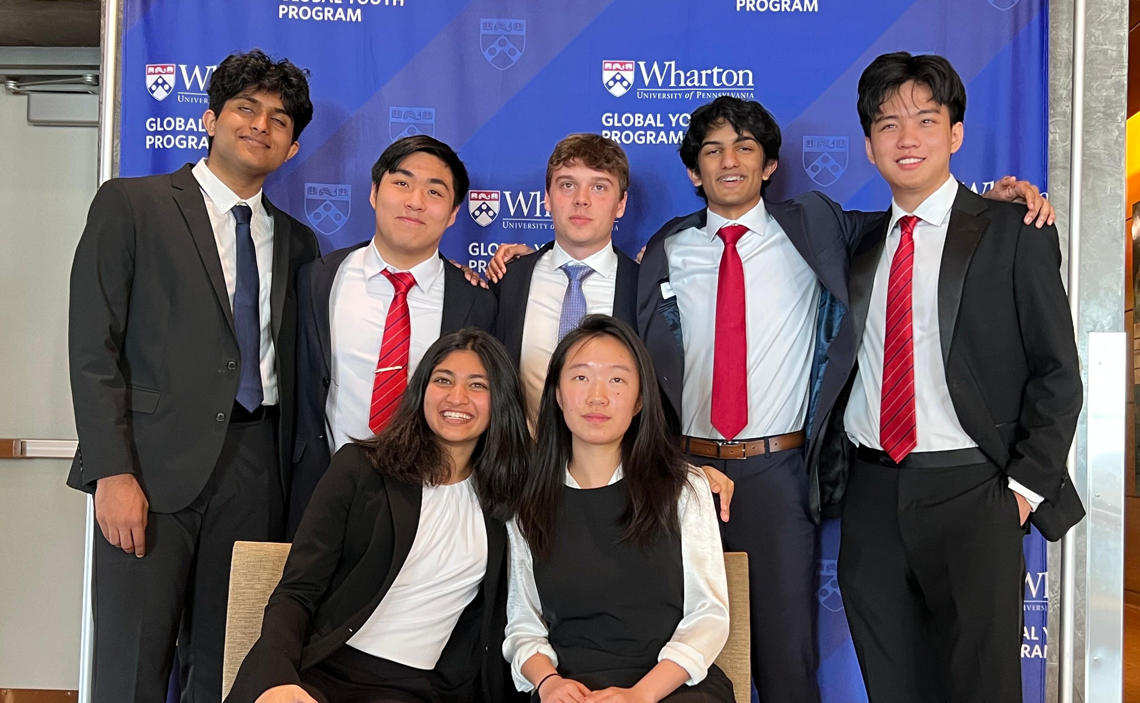 My team and I at the 2023 Wharton Investment Competition finals, where we won 1st place